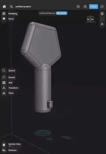 Automatic KS600 ROBOT KEY 3D print model