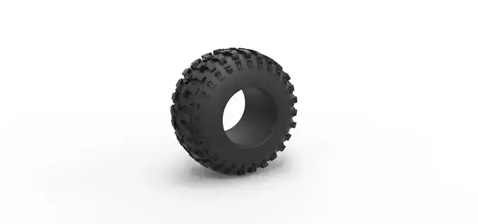 Offroad tire 94 Scale 1 to 25
