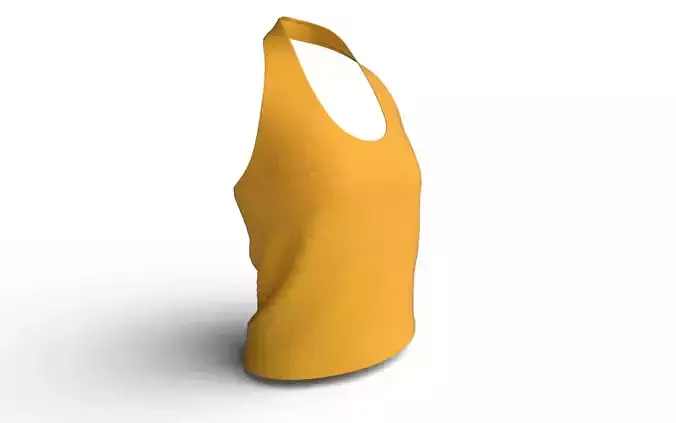 Female Top M02 Low-poly 3D model Female Top M02 Low-poly 3D model