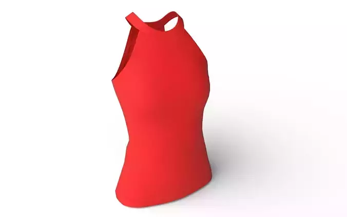 Female Top M03 Low-poly 3D model Female Top M03 Low-poly 3D model