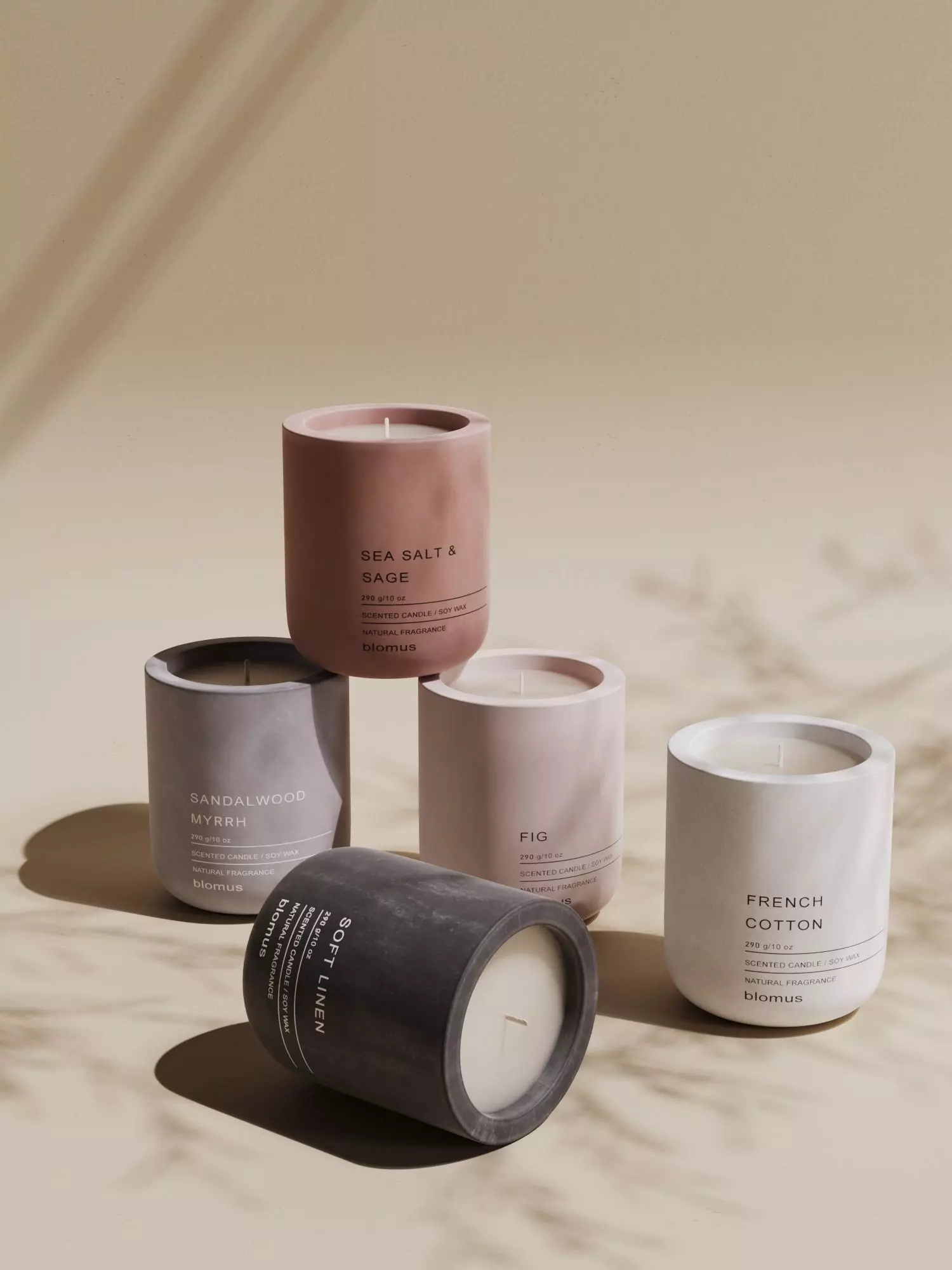 Concrete Candles 3D model_0