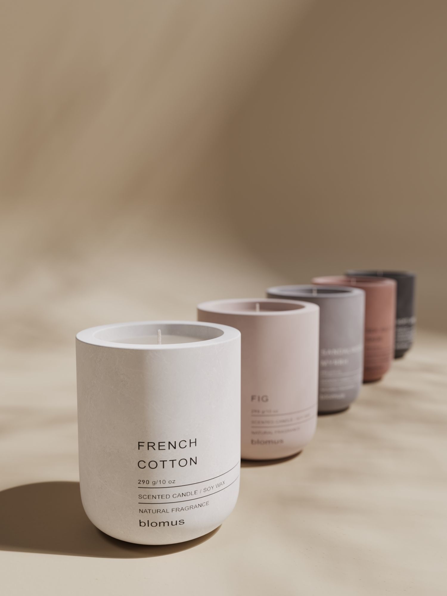 Concrete Candles 3D model_1