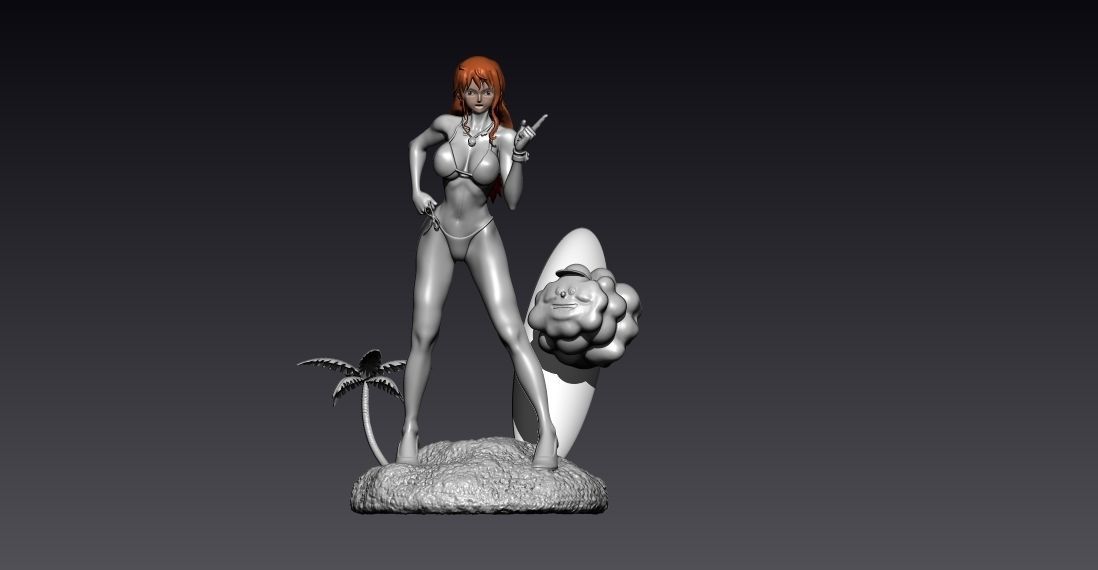 NAMI - ONEPIECE - 3D MODEL - SPLIT PART 3D print model_2
