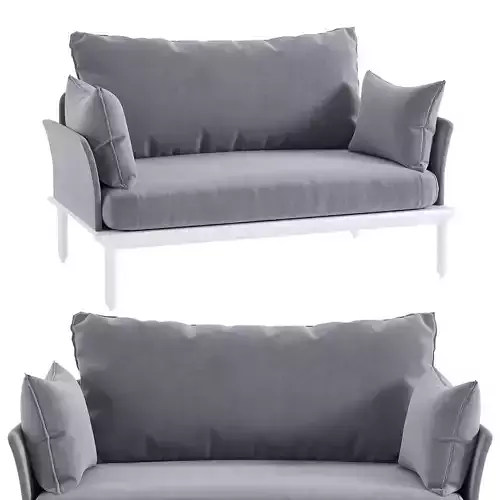 Reva Lounge Chair 3D model