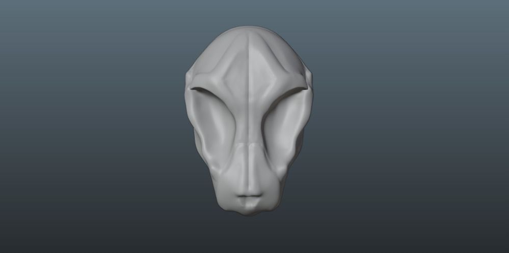 Animal skull - Panther 3D model_6