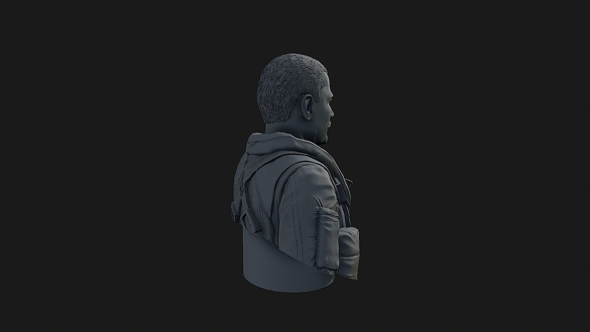 Colonel Robin Olds 3D print model_26