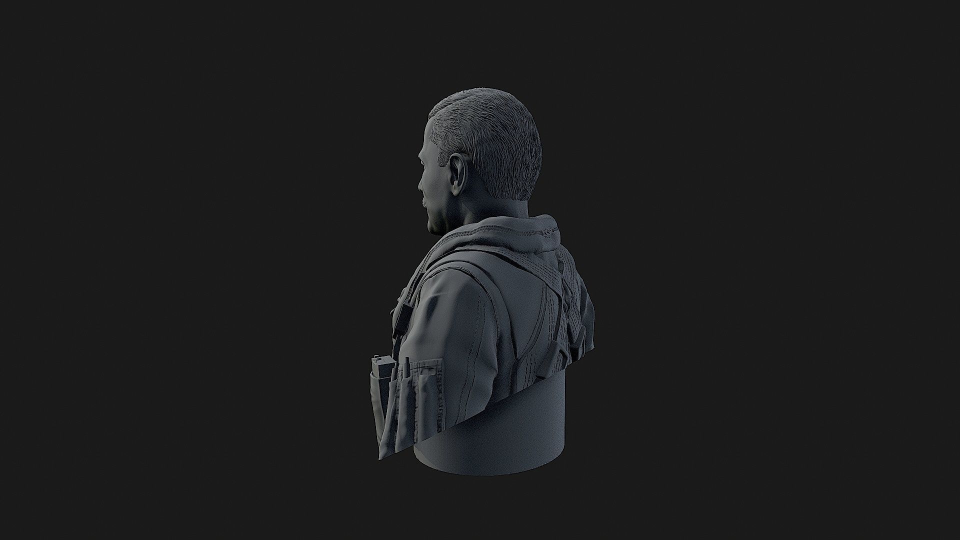 Colonel Robin Olds 3D print model_22