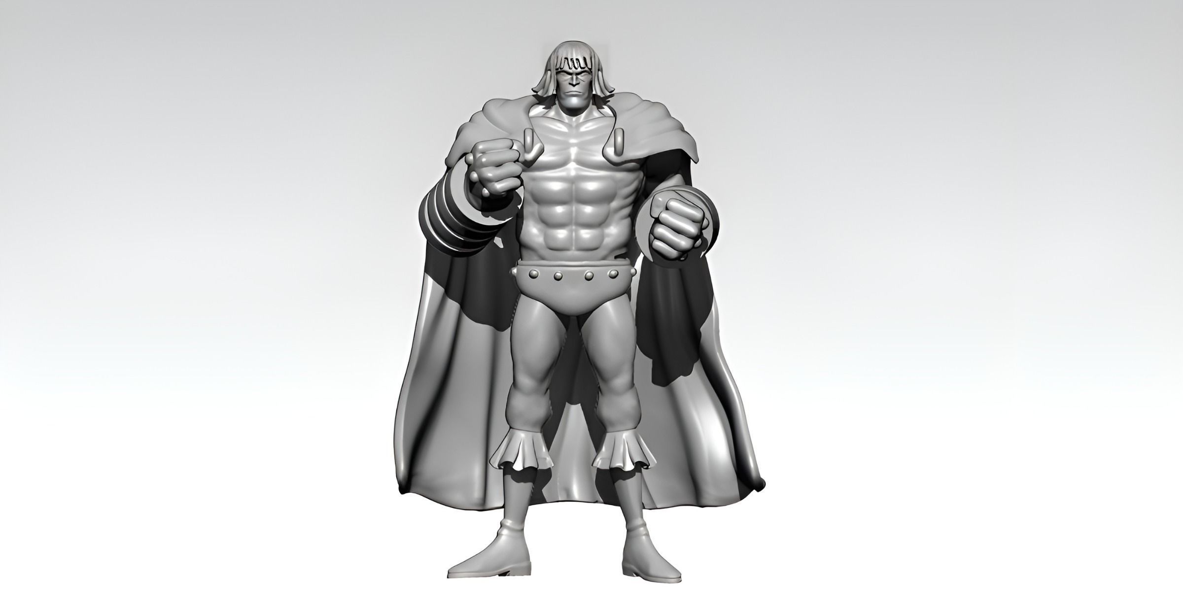 KINGDEW - WHITEBEARD PIRATES - ONE PIECE - 3D MODEL 3D print model_1