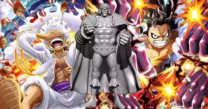 KINGDEW - WHITEBEARD PIRATES - ONE PIECE - 3D MODEL