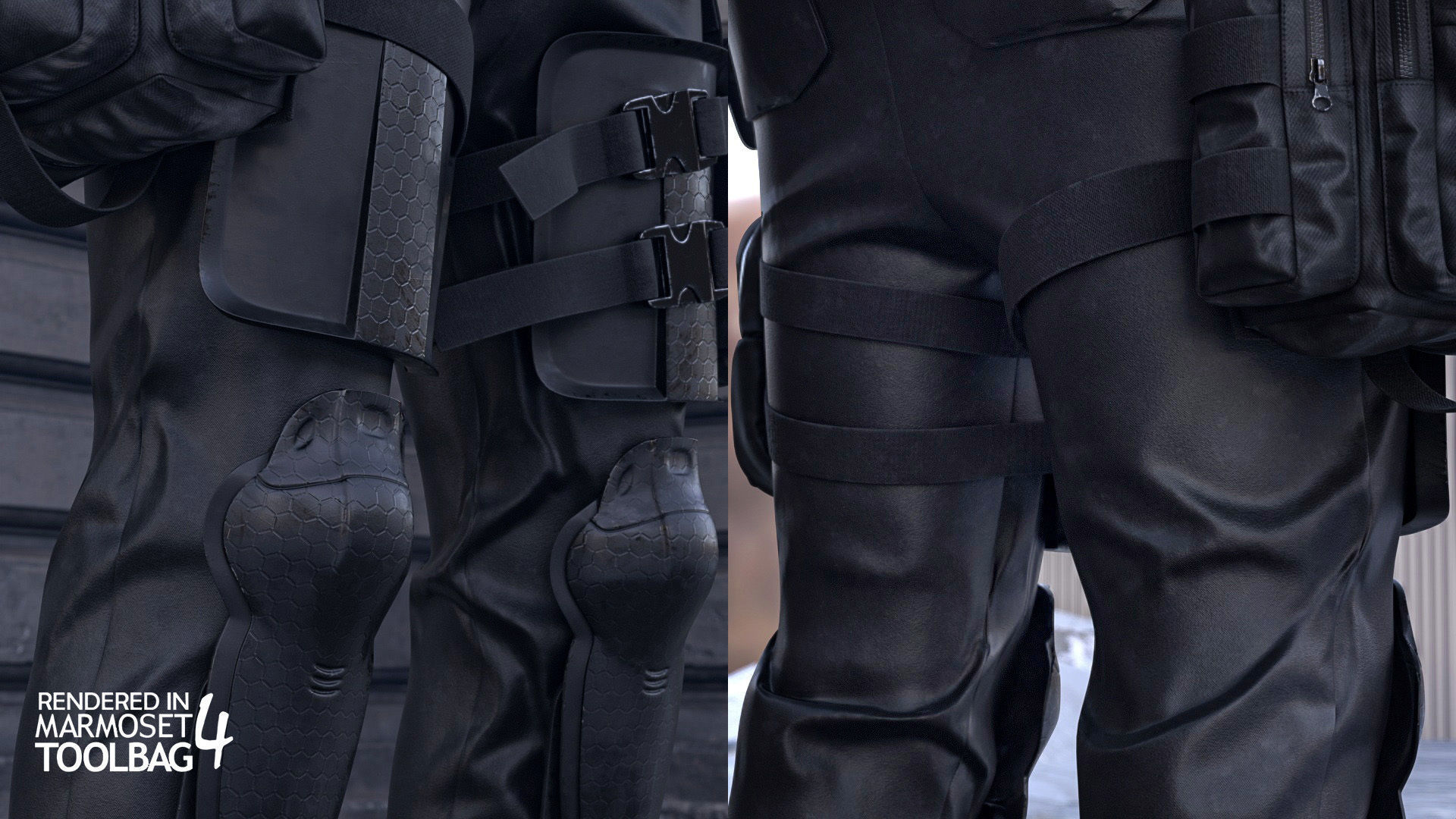 Mens and Womens Military Uniform 5 3D Model Collection_18