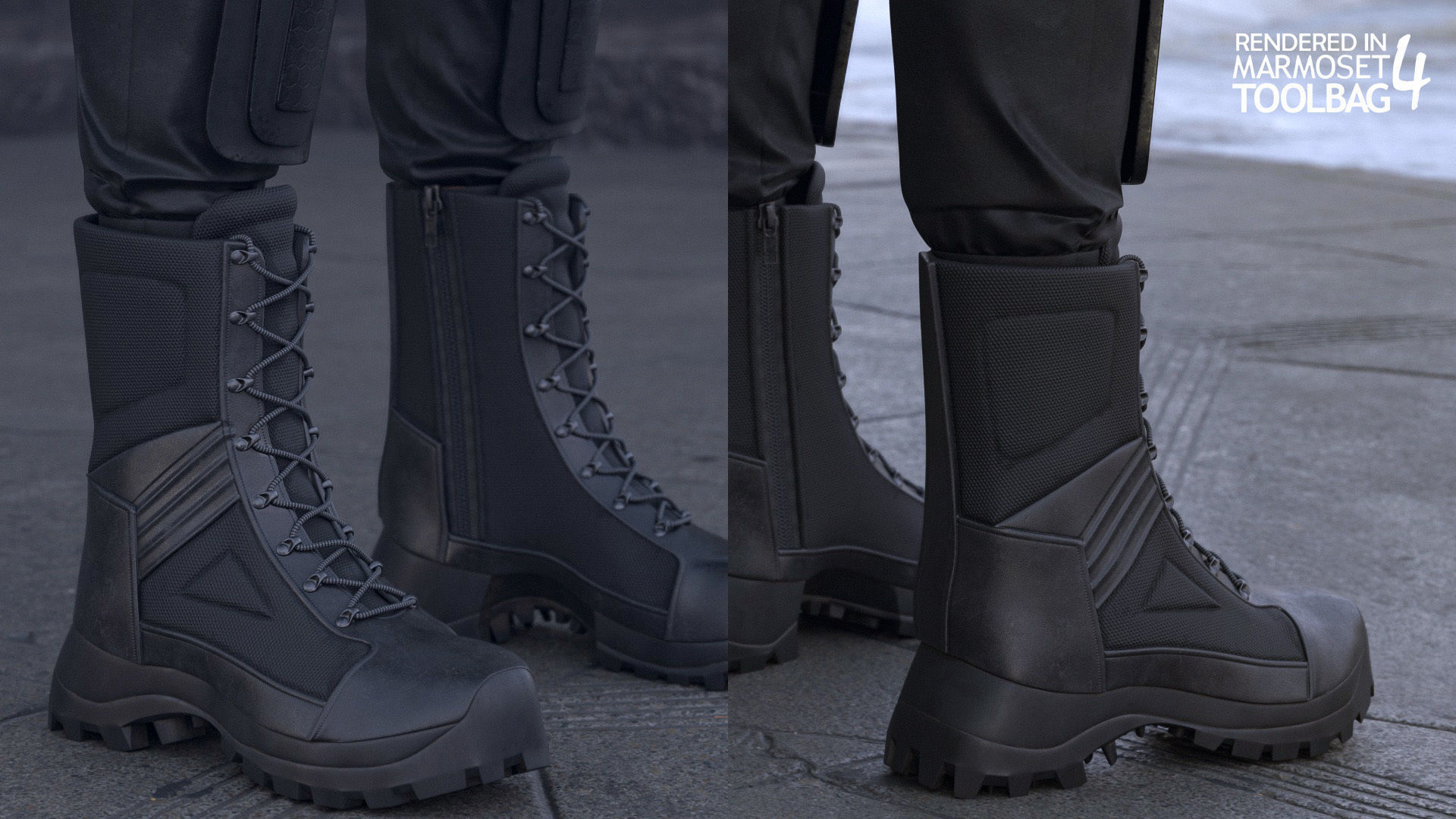 Mens and Womens Military Uniform 5 3D Model Collection_23