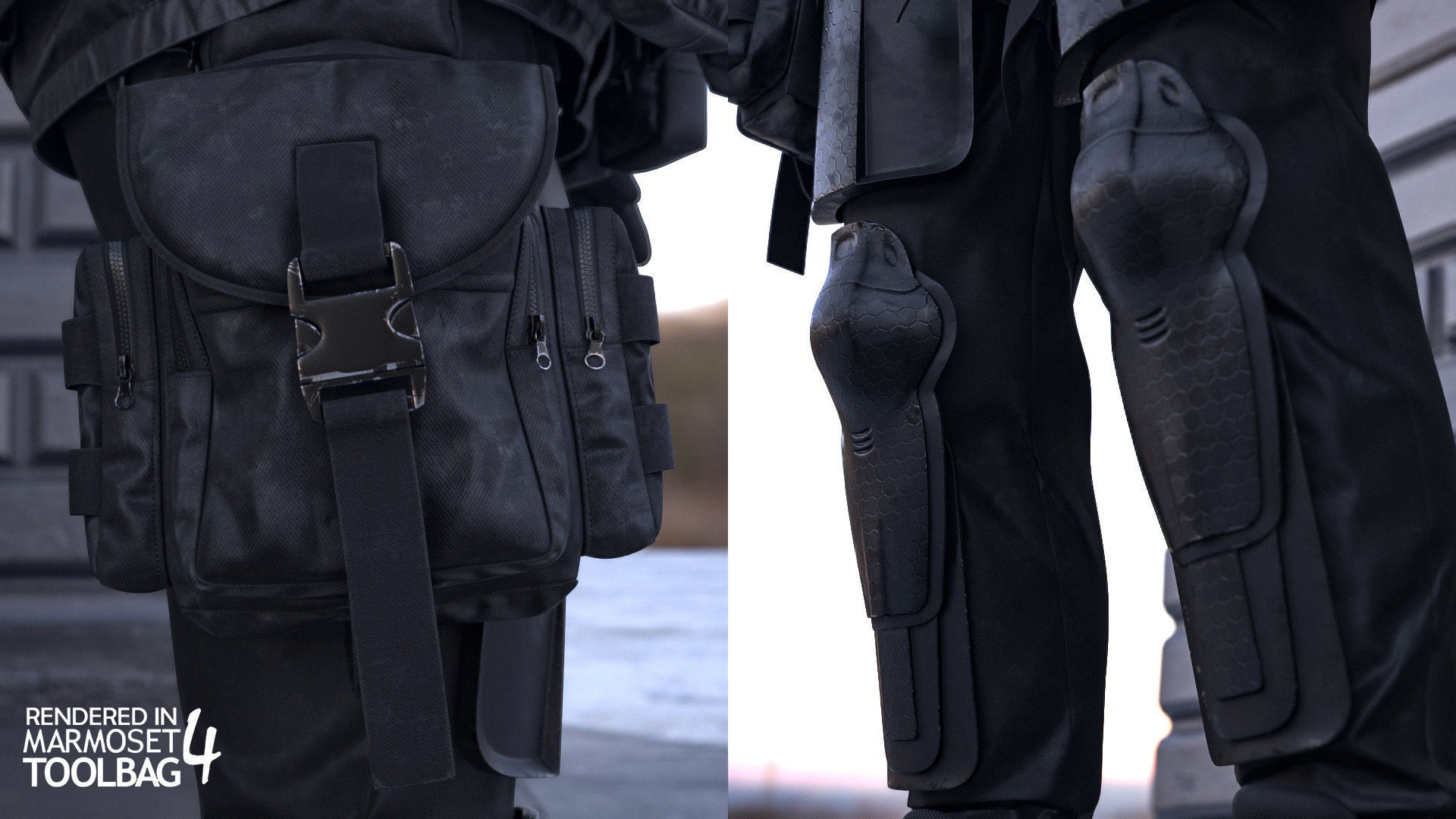 Mens and Womens Military Uniform 5 3D Model Collection_17