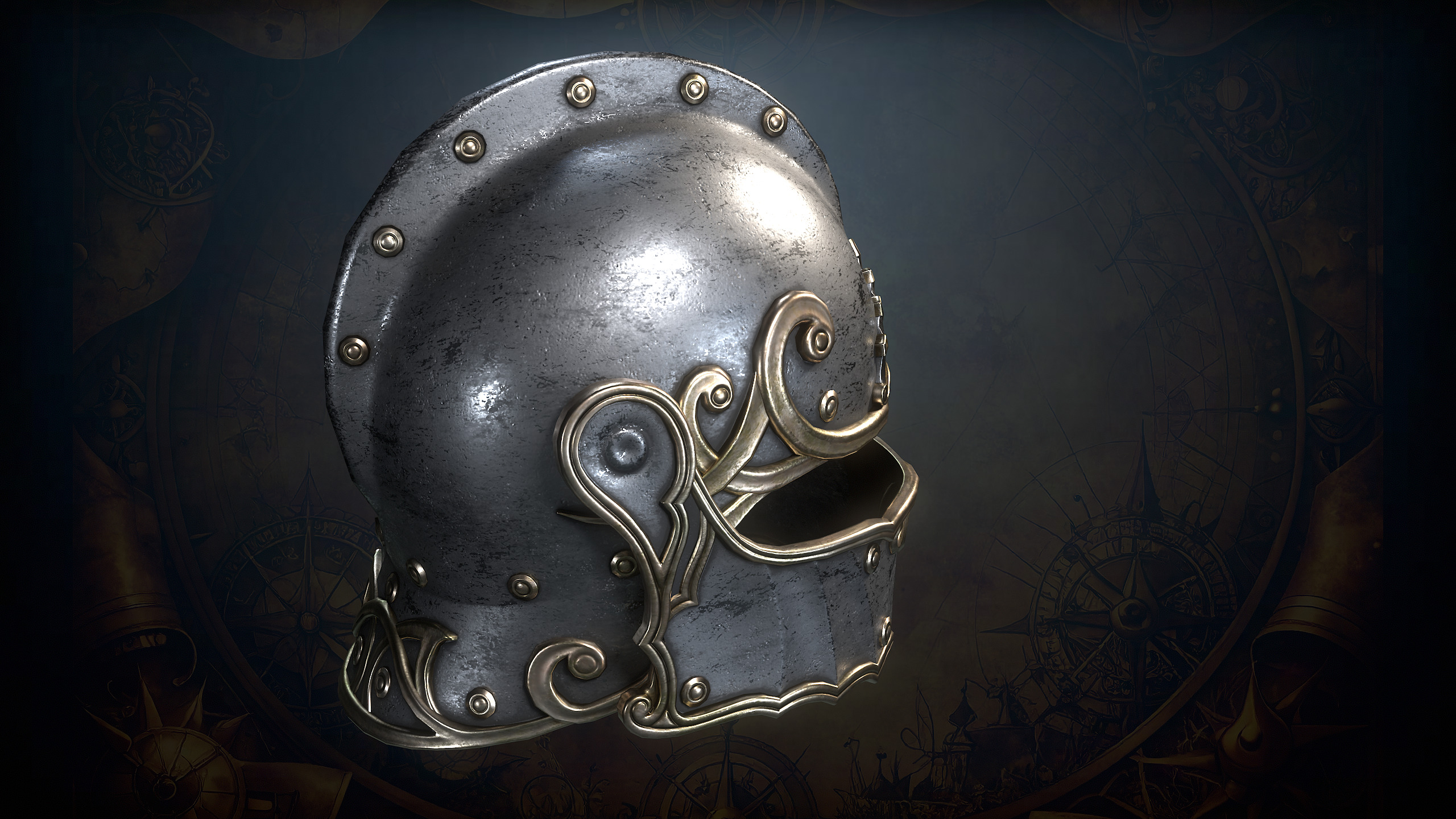 Medieval Weapons Low-poly 3D model_59
