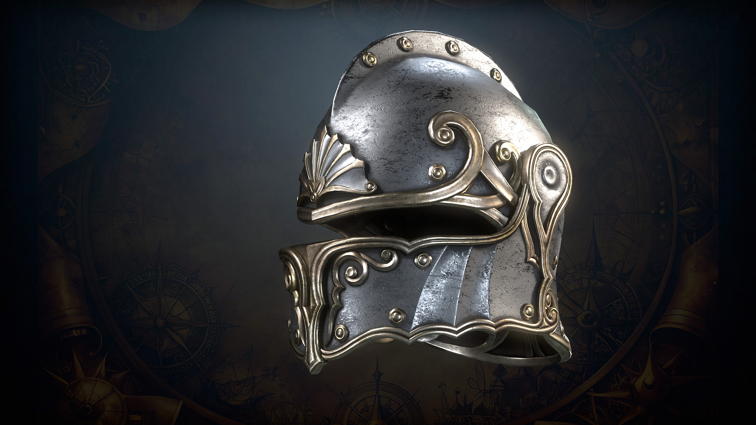 Medieval Weapons Low-poly 3D model_58