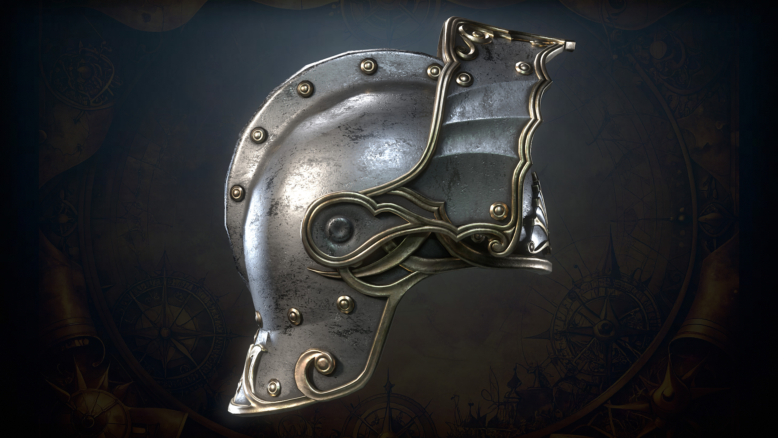 Medieval Weapons Low-poly 3D model_61