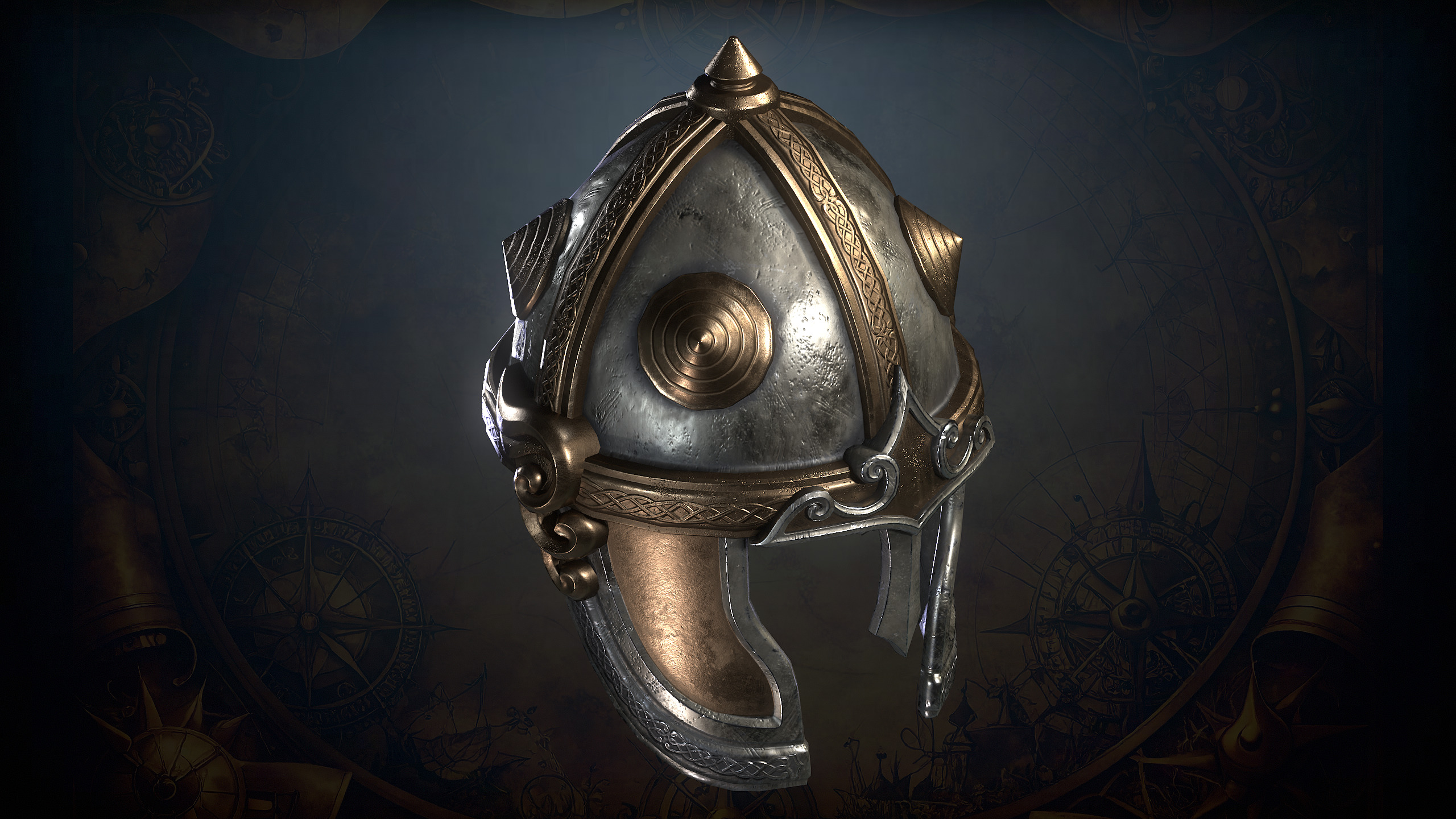 Medieval Weapons Low-poly 3D model_3