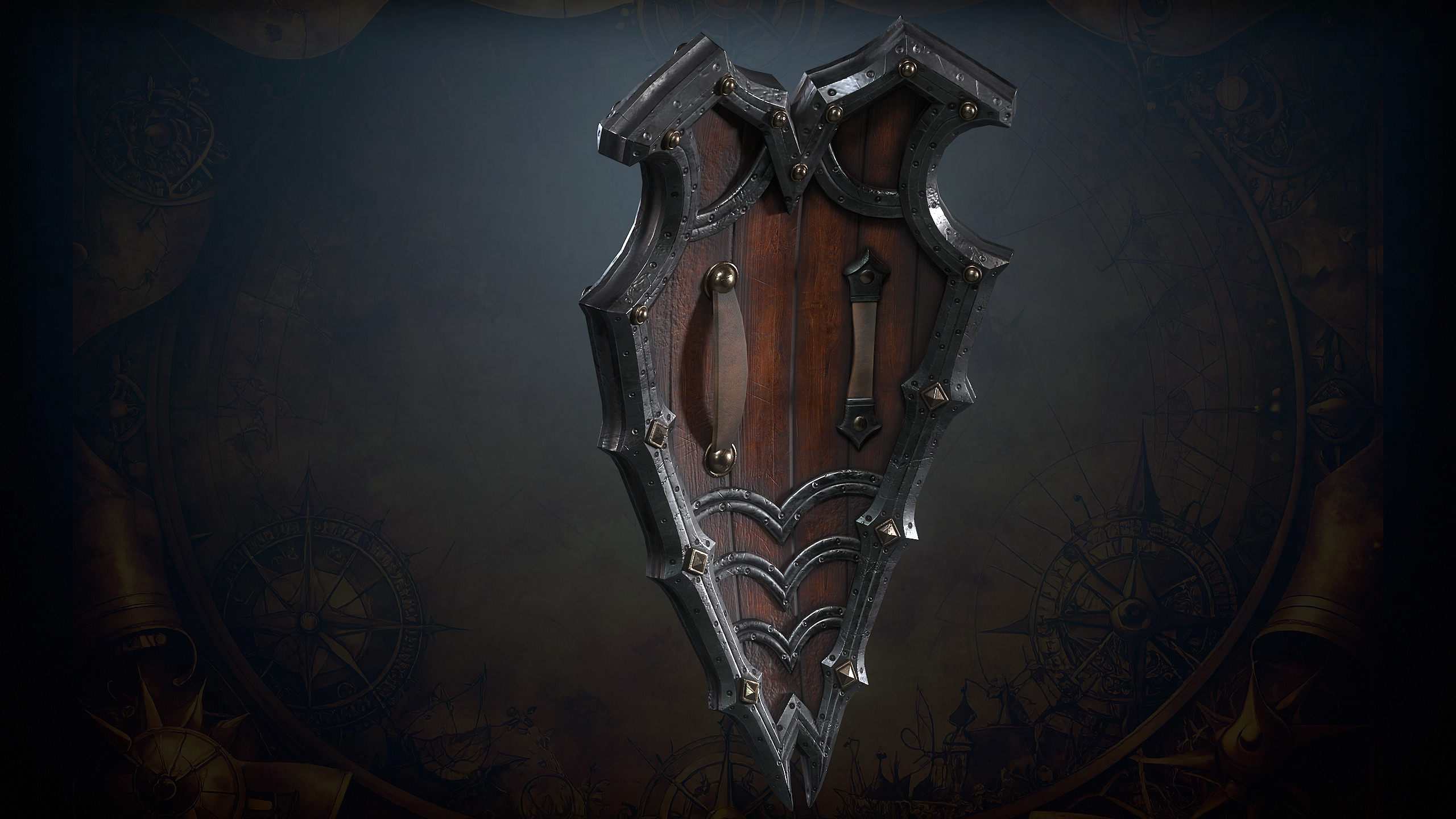 Medieval Weapons Low-poly 3D model_21