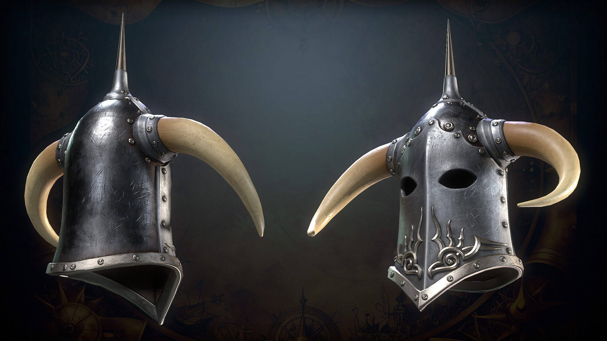 Medieval Weapons Low-poly 3D model_30