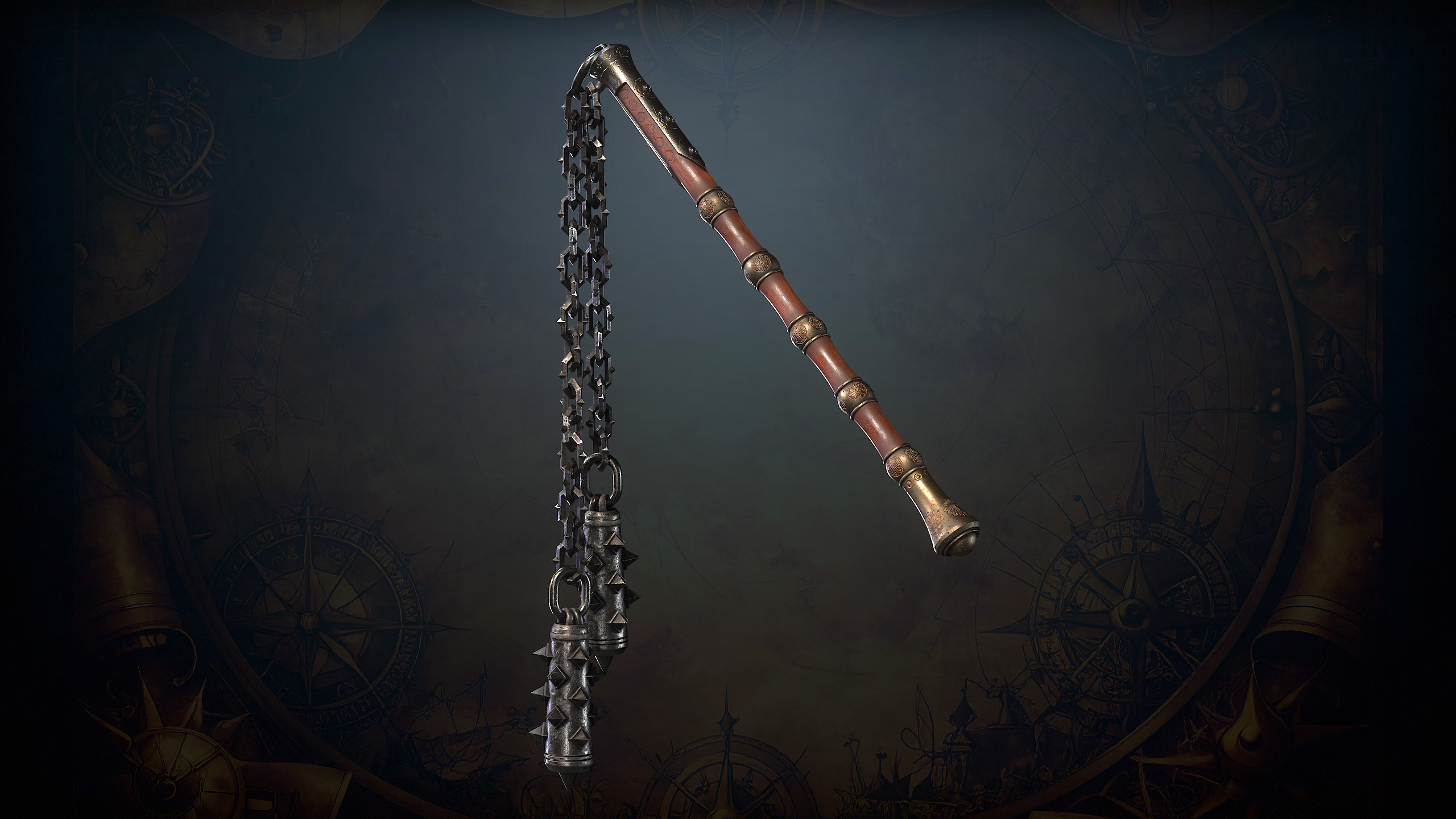 Medieval Weapons Low-poly 3D model_22