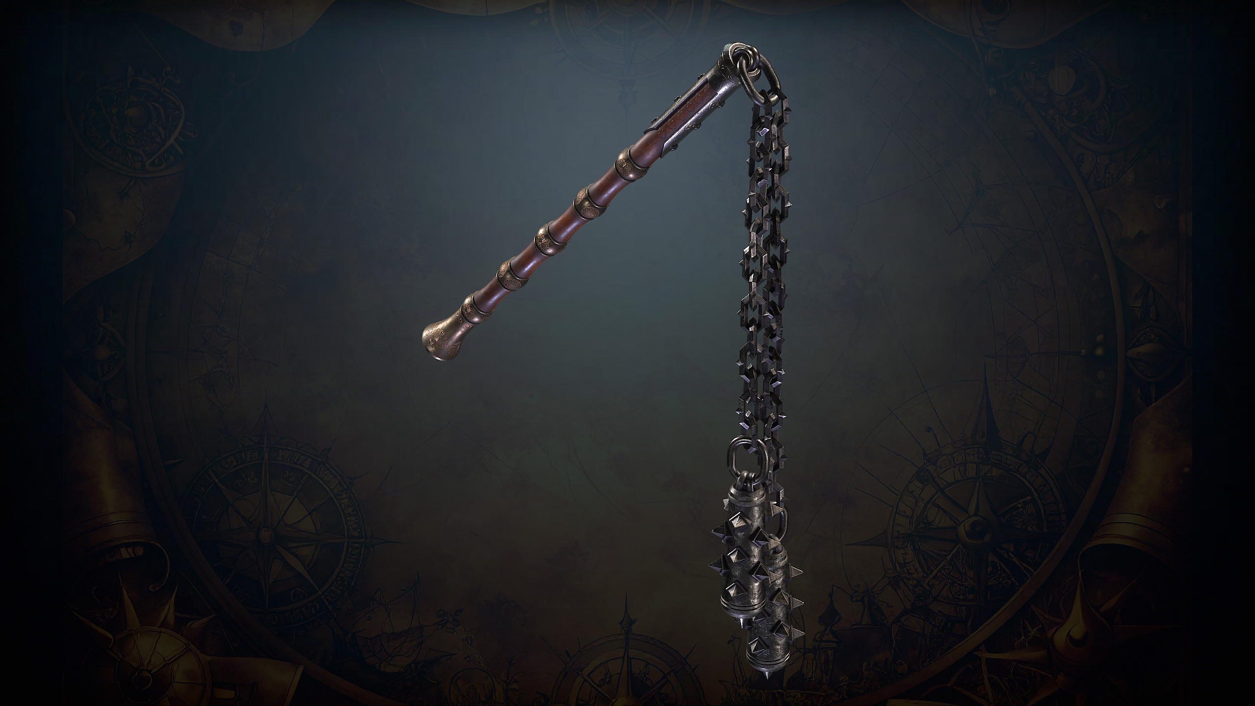 Medieval Weapons Low-poly 3D model_25