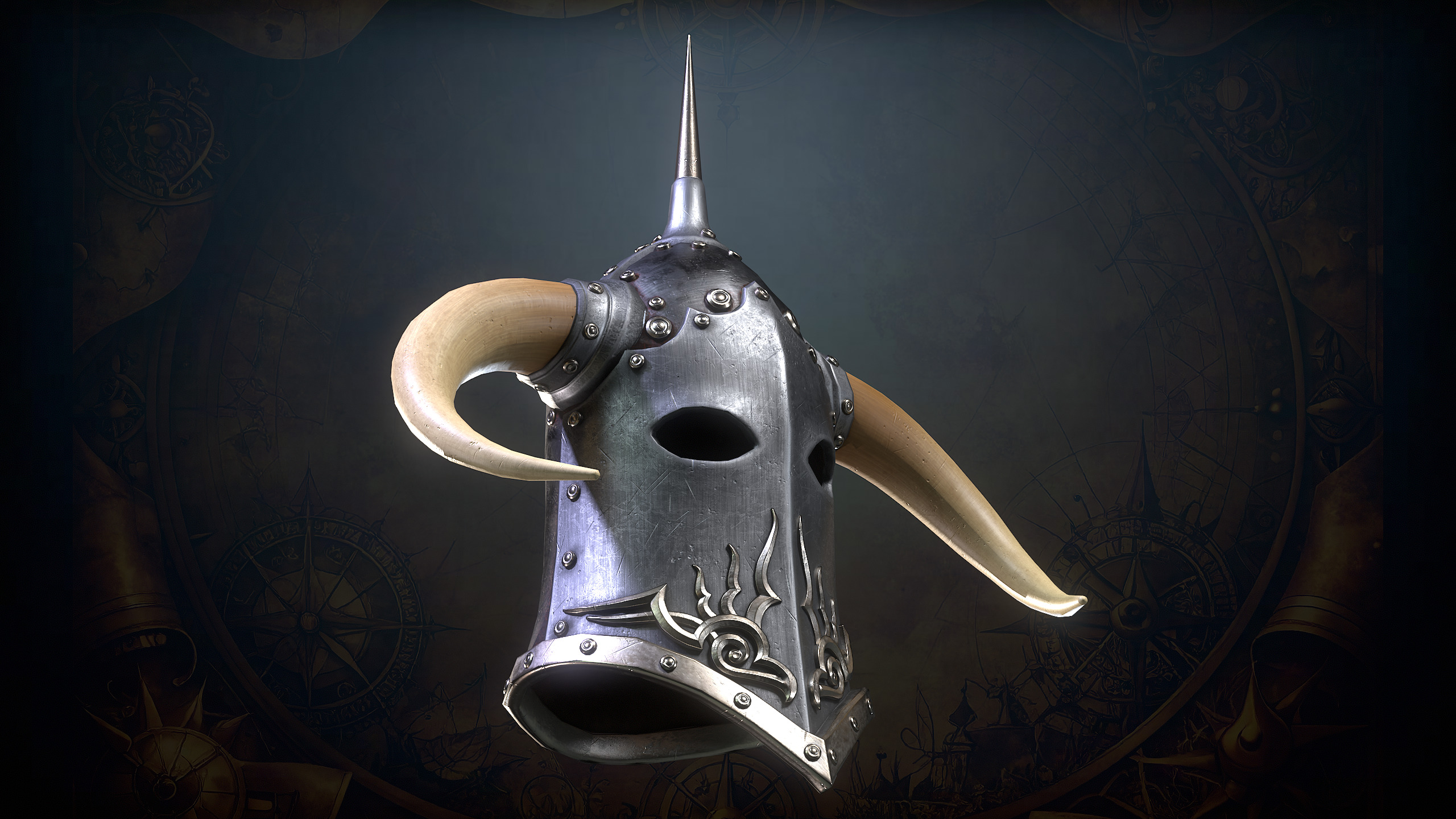 Medieval Weapons Low-poly 3D model_27