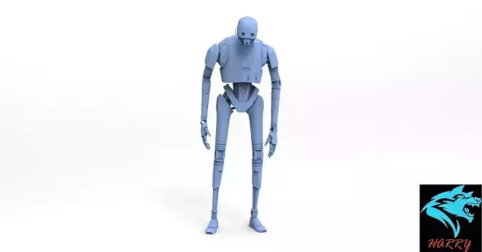 Star Wars Roque One - K-2SO for 3d print 3D model
