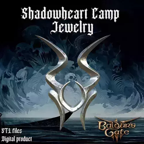 Shadowheart Camp Jewelry Baldurs Gate 3 3D print model