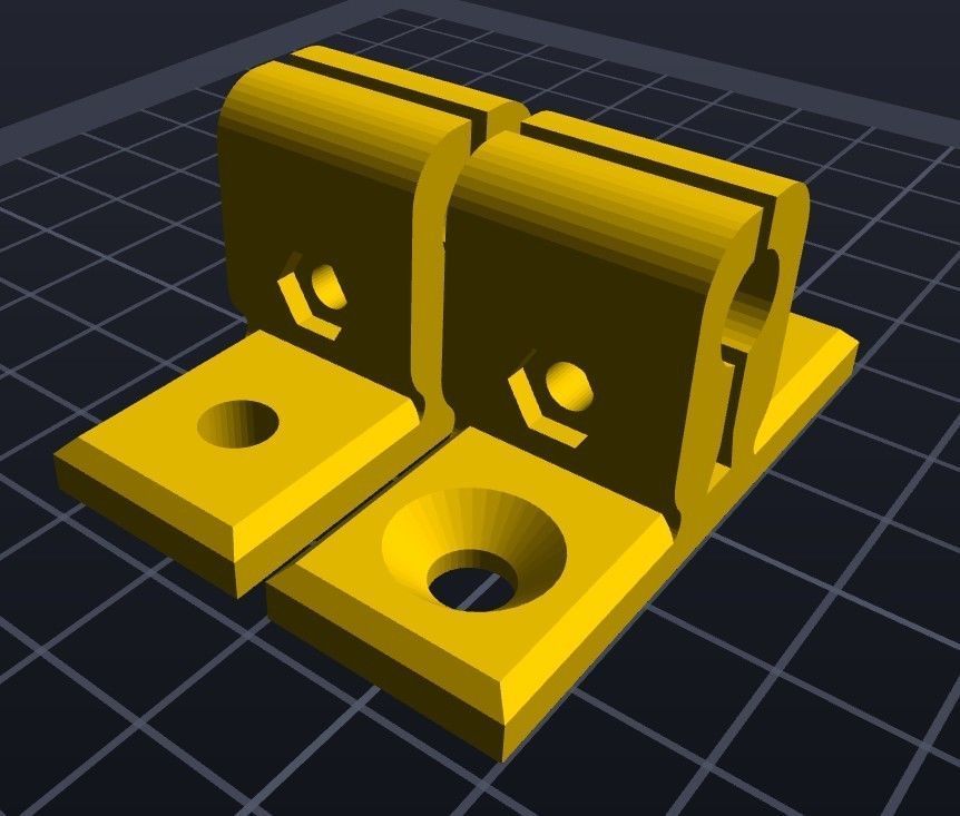 8MM linear rail support 8MM linear guide support Free 3D print model_5