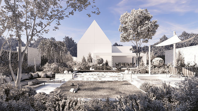 Archexteriors vol 40 - collection of architectural templates 3D model 2