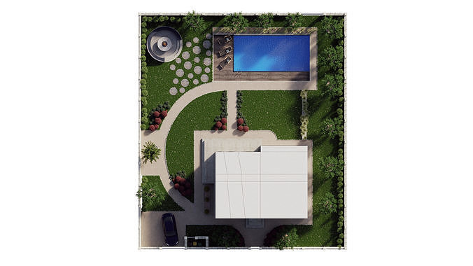 Archexteriors vol 40 - collection of architectural templates 3D model 6