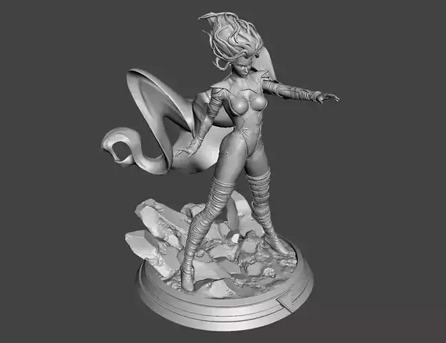 emma frost phoenix 3D print model