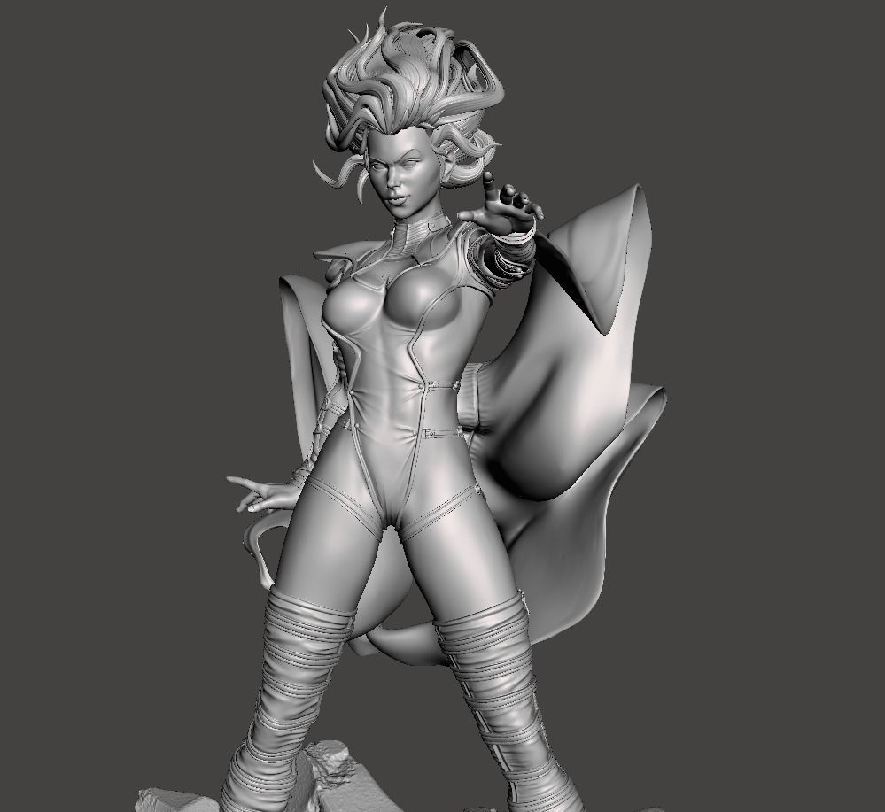 emma frost phoenix 3D print model_1