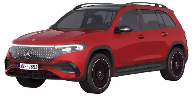 Mercedes-Benz EQB 2024 3D model
