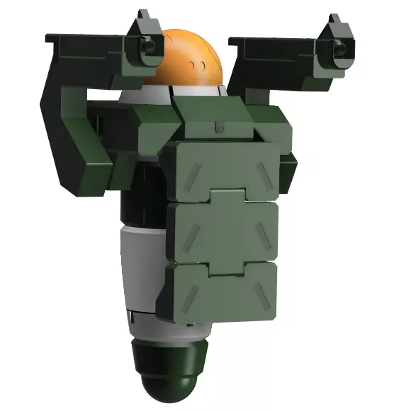 Haro Commando - Witch from mercury 3D print model_0