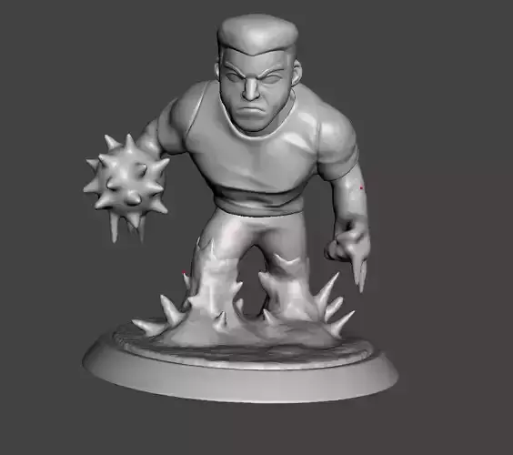 sandman chibi 3d model for 3d printing 