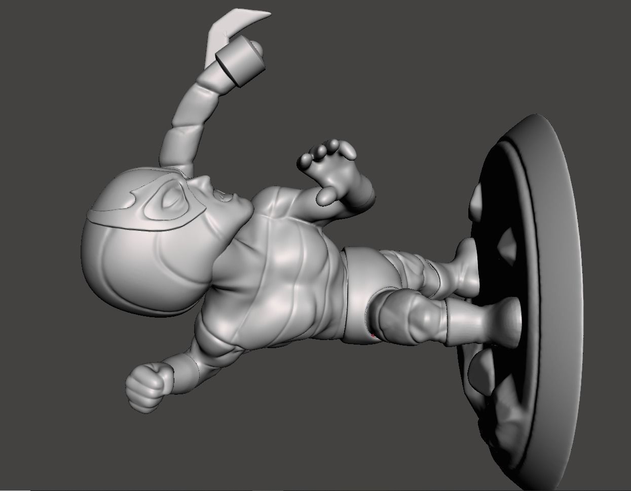 scorpian chihbi 3d model  3D print model_4