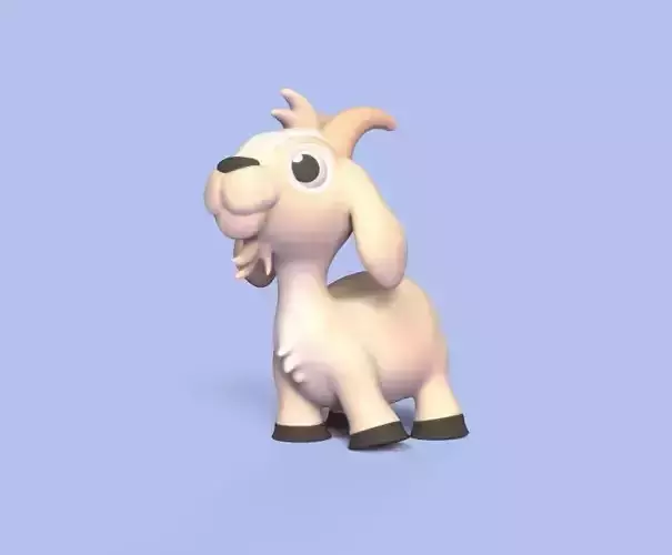 Happy Goat 3D print model