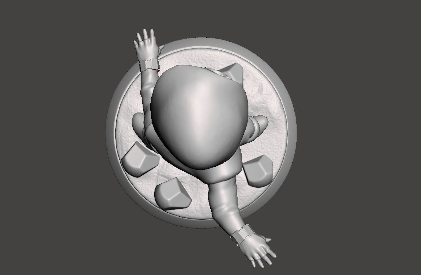 spiderman chihbi 3d model  3D print model_3