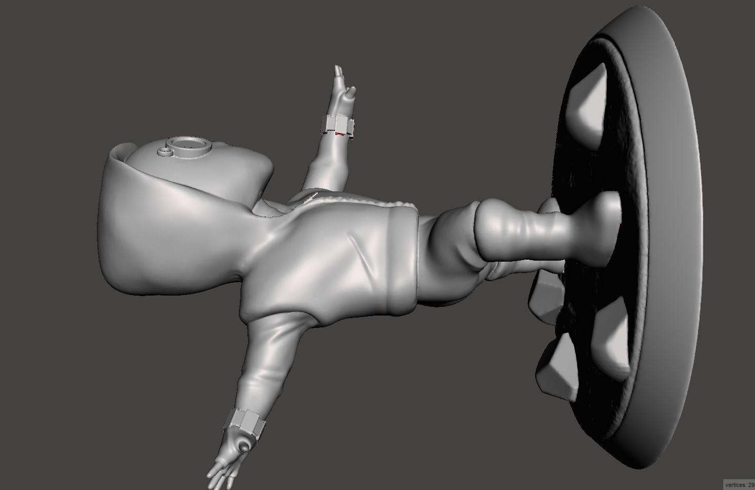 spiderman chihbi 3d model  3D print model_4