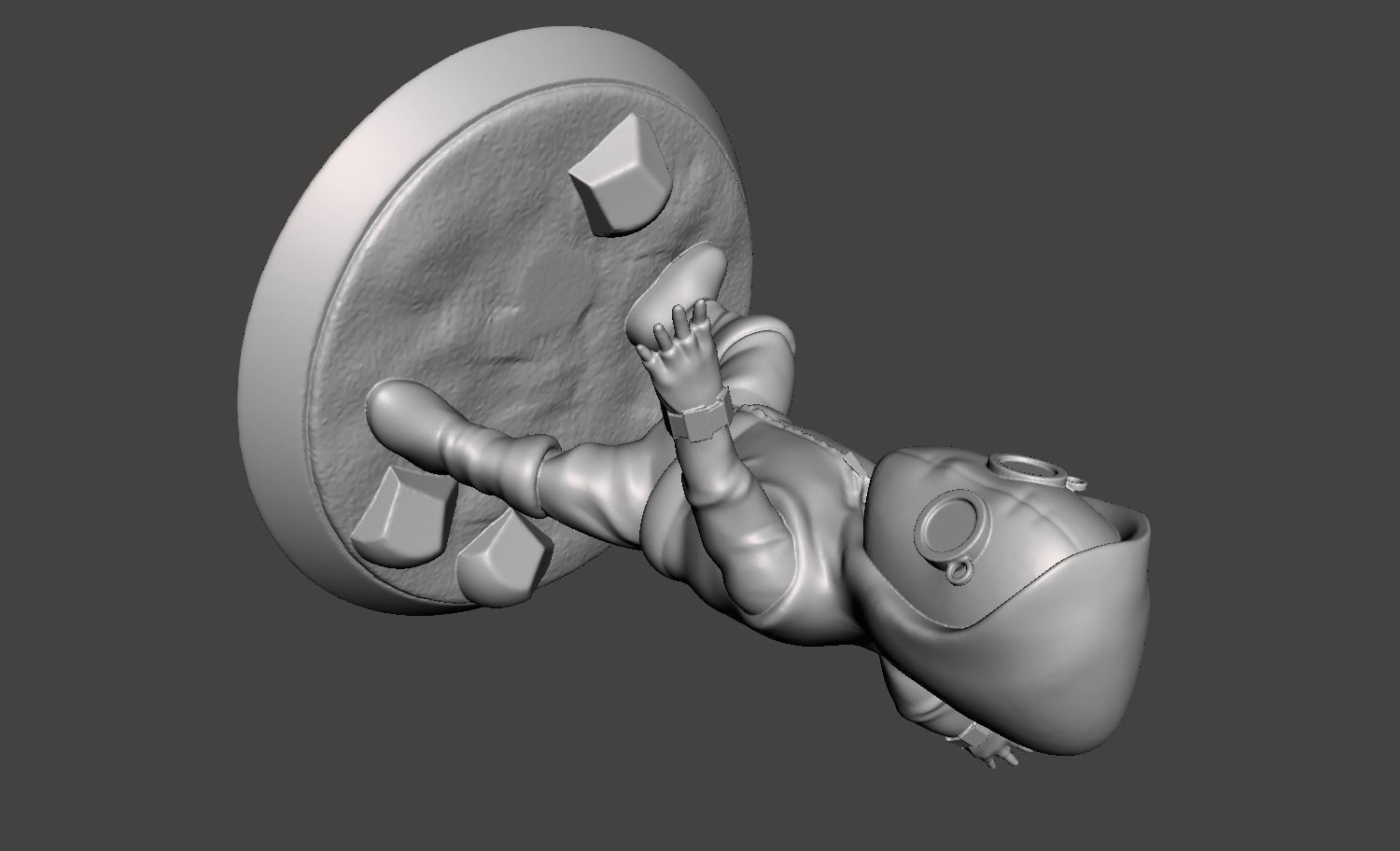 spiderman chihbi 3d model  3D print model_2