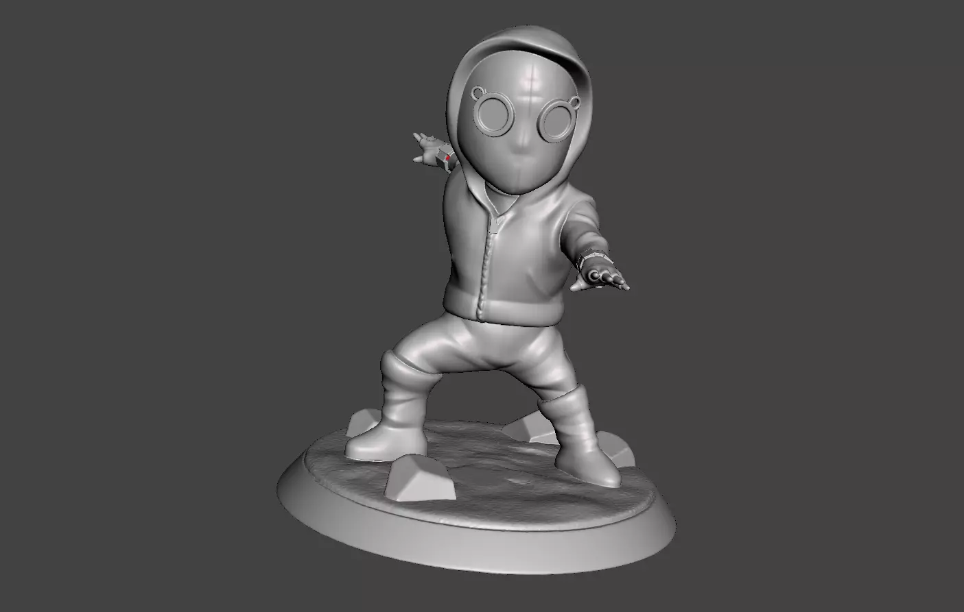 spiderman chihbi 3d model  3D print model_0