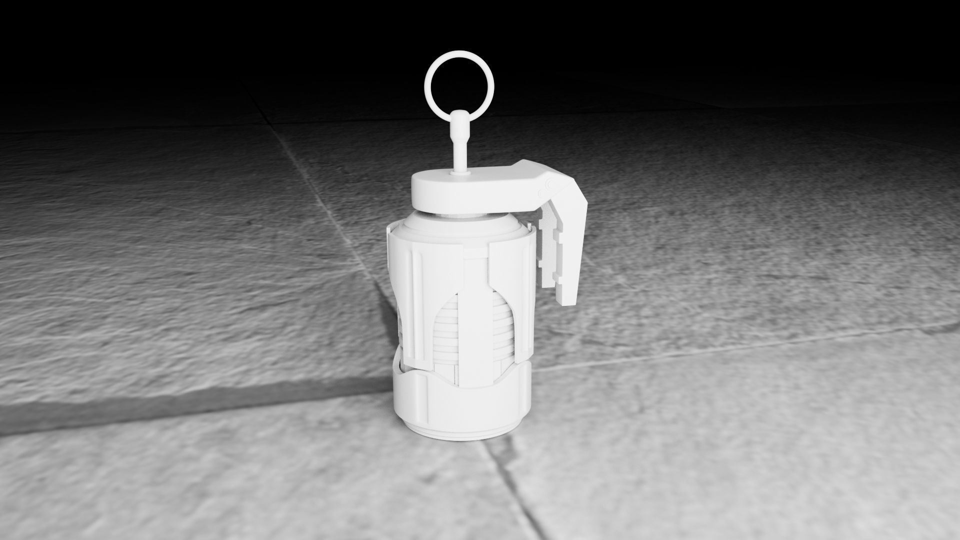 smoke grenade Low-poly 3D model_17