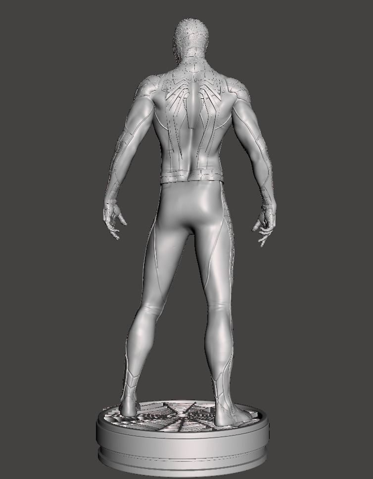 spiderman model 3d gamesuit  3D print model_4