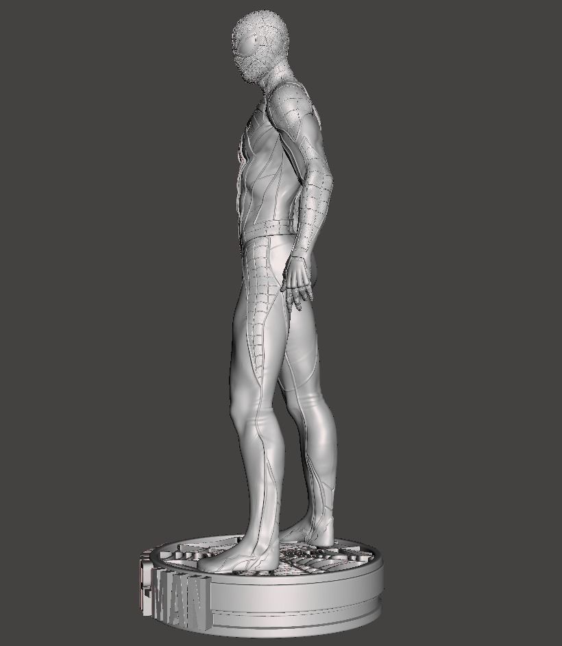 spiderman model 3d gamesuit  3D print model_3