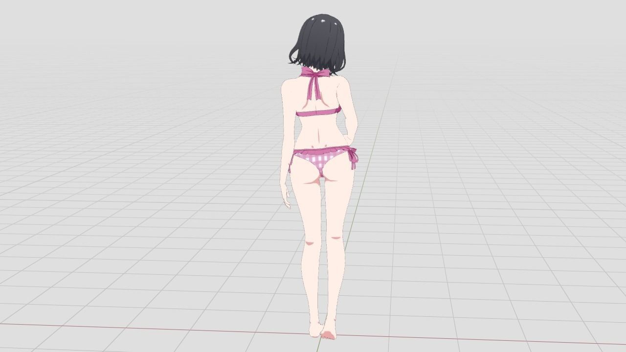 Sakura Low-poly 3D model_19