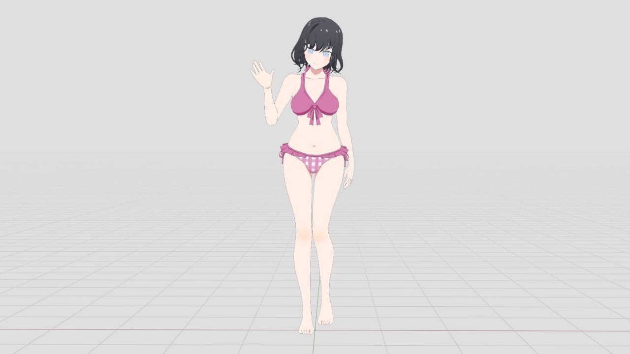 Sakura Low-poly 3D model_6