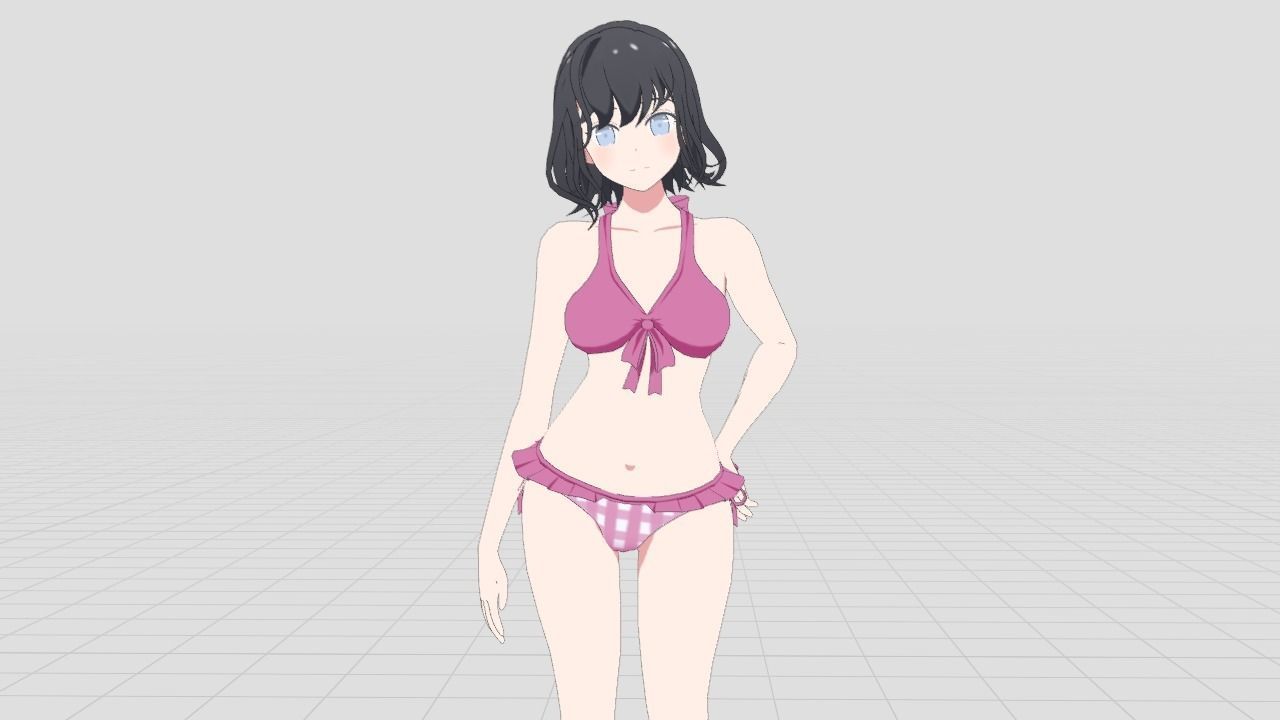 Sakura Low-poly 3D model_17