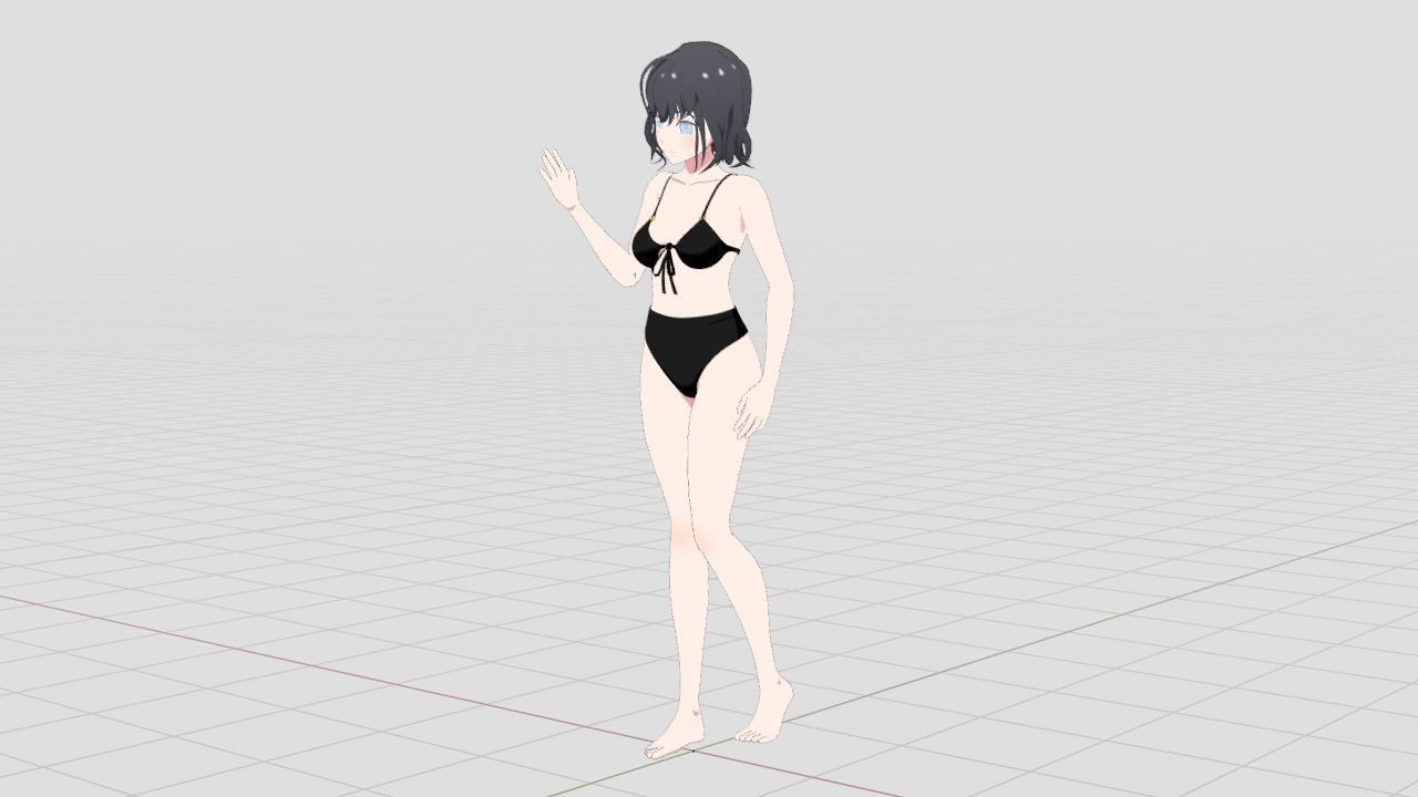 Sakura Low-poly 3D model_26
