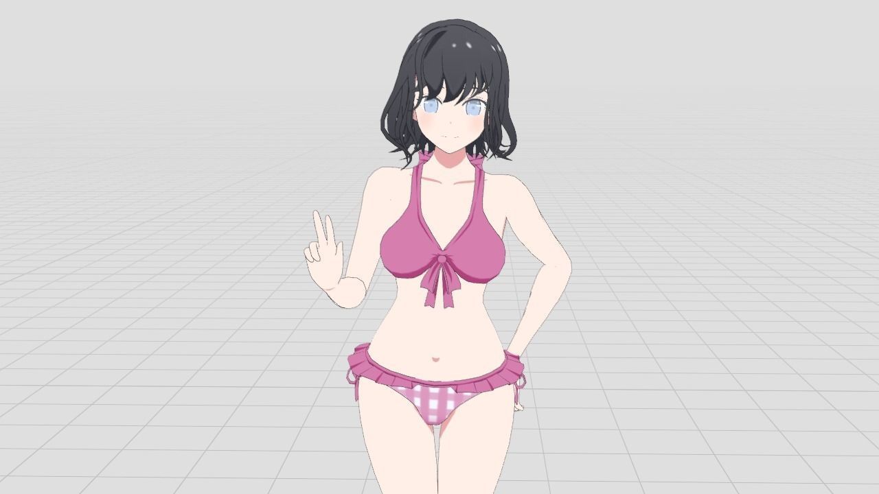 Sakura Low-poly 3D model_28