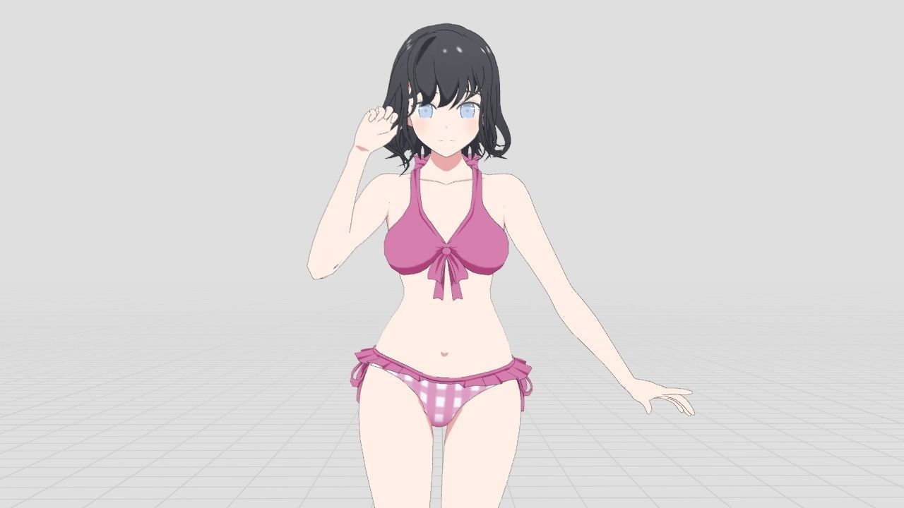 Sakura Low-poly 3D model_12
